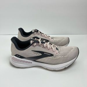 Brooks Running Launch 8 Road Running Shoes, Primrose/Ombre/Metallic, Size 8